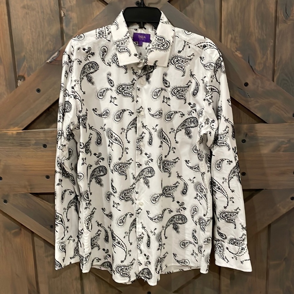 Tallia Velvet print Men’s shirt